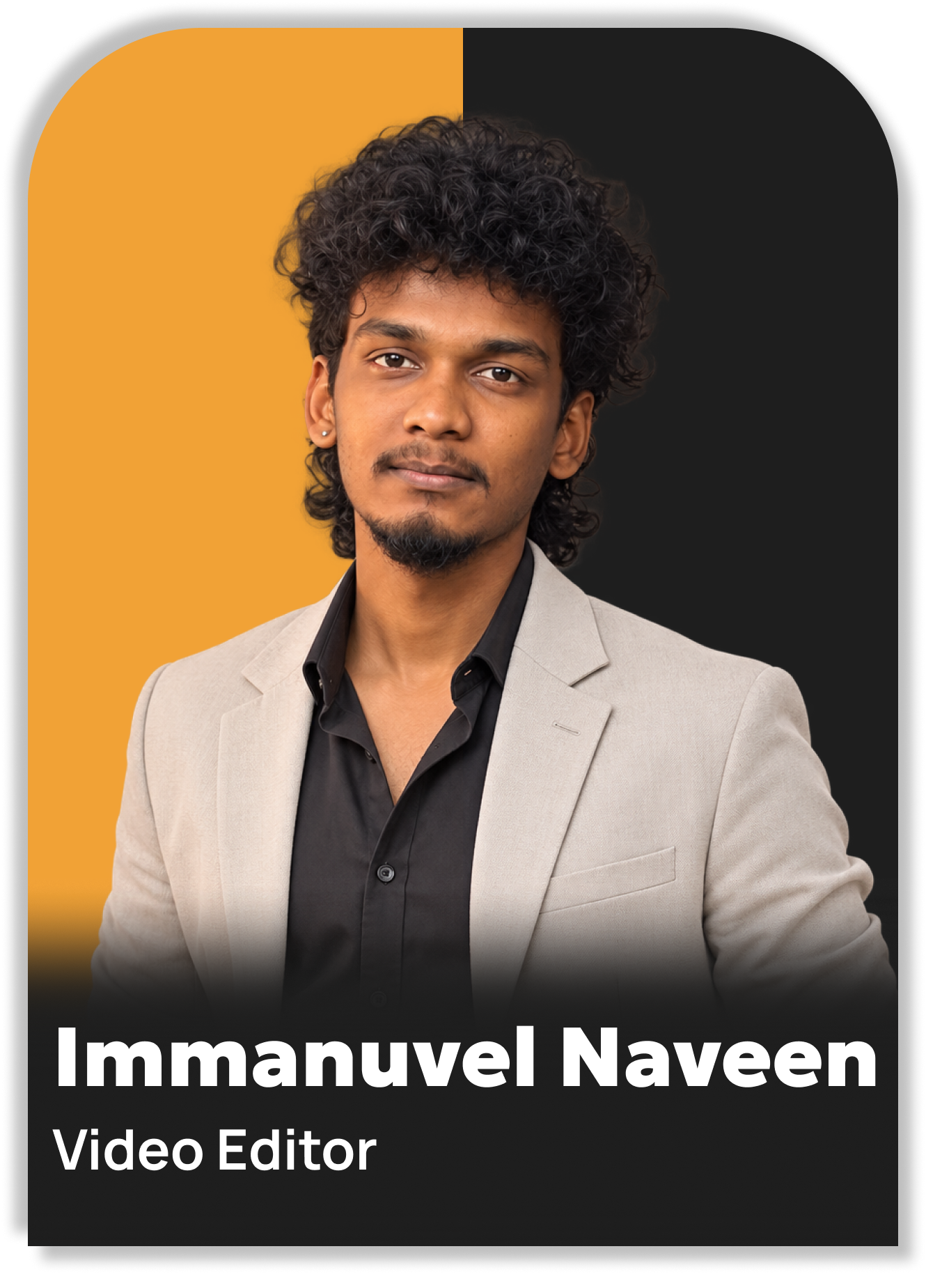 Immanuvel Naveen — Video Editor, Zooq Films