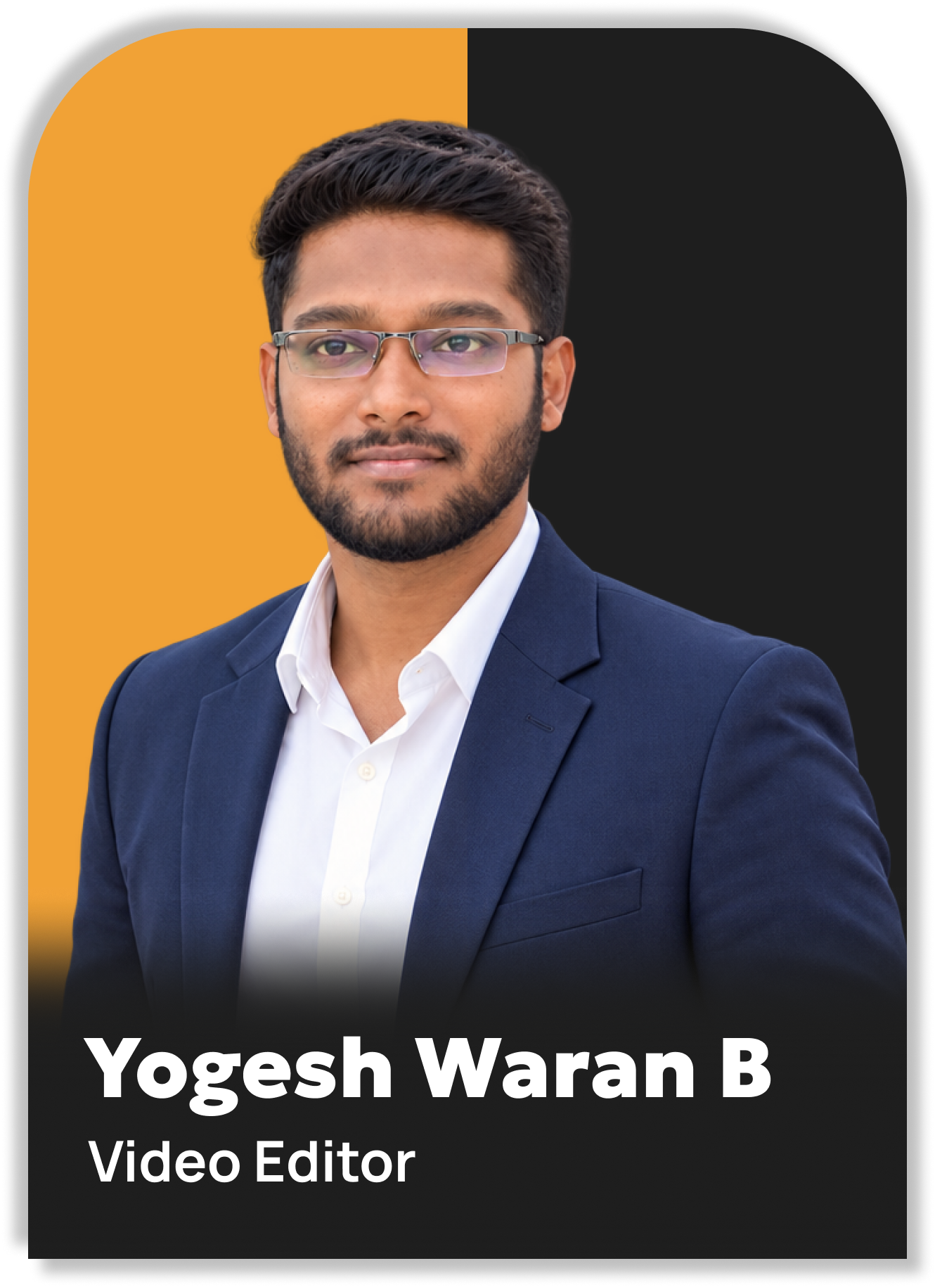 Yogesh Waran B — Video Editor, Zooq Films